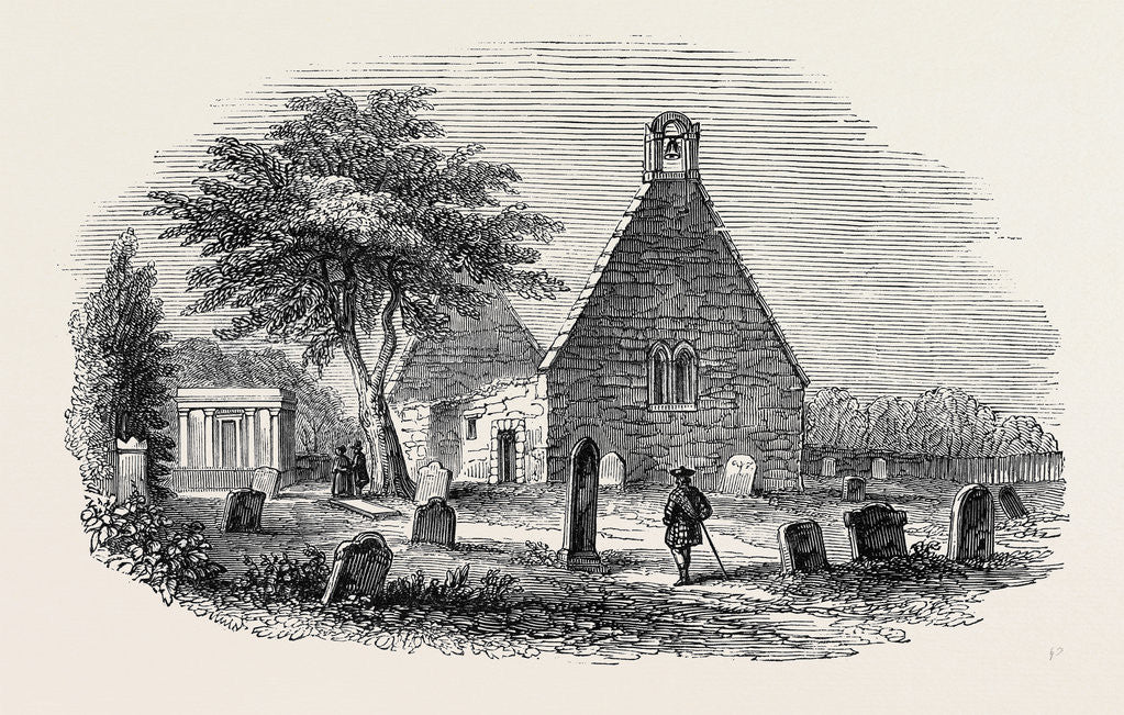 Detail of Alloway Kirk, Tam O'shanter, the Burns Festival by Anonymous