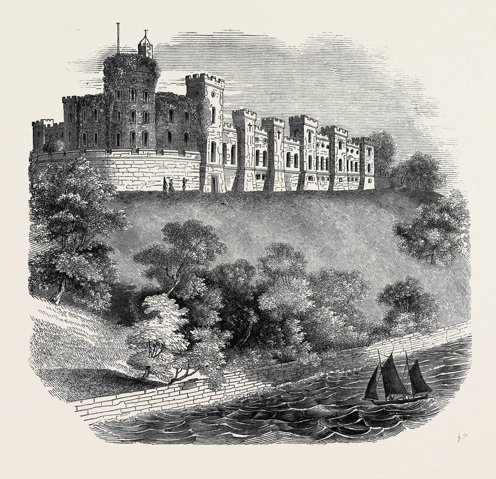 Detail of Norris Castle, Isle of Wight by Anonymous