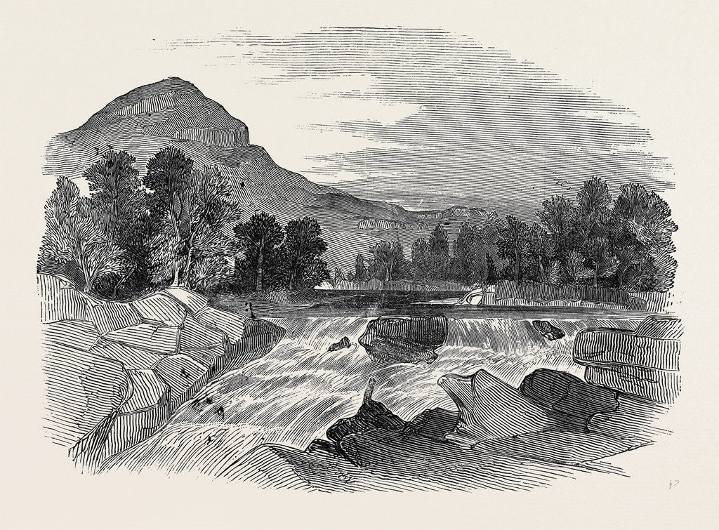 Detail of The Falls of the Tummell by Anonymous