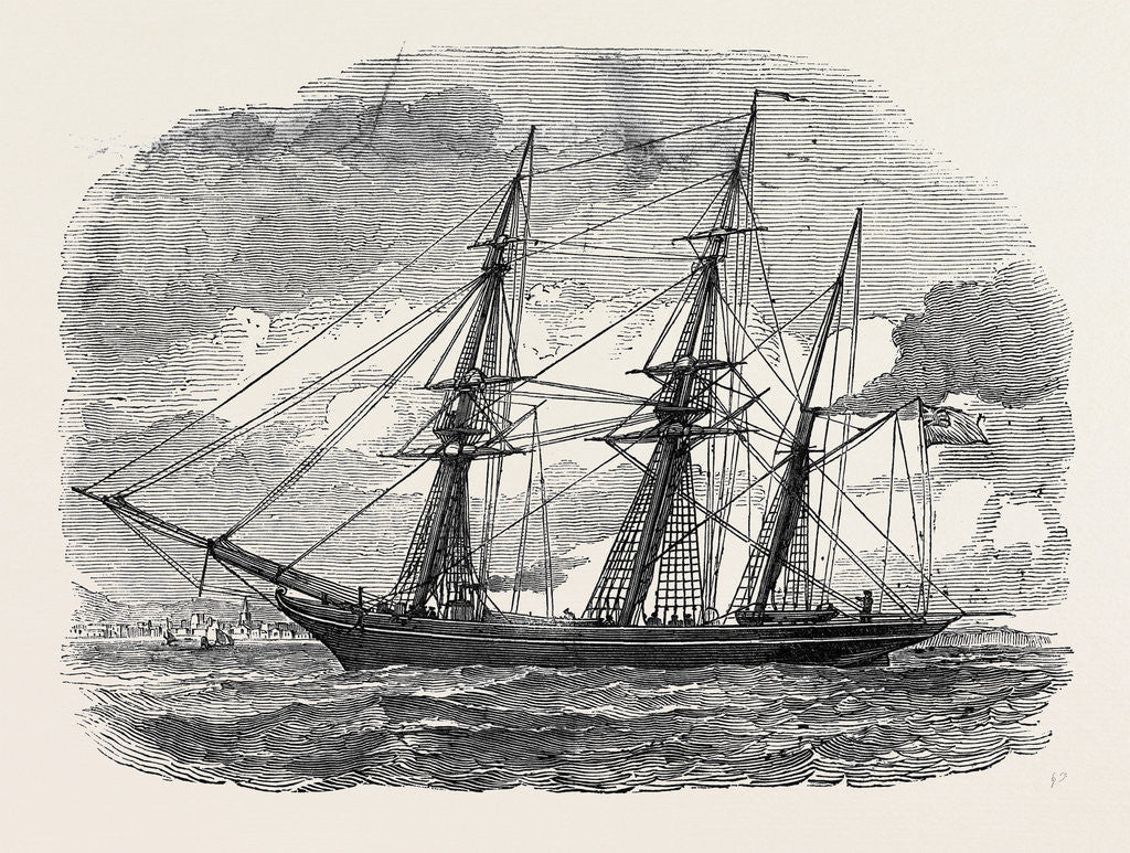 Detail of The Iron Steam Screw Collier, Q.E.D. by Anonymous
