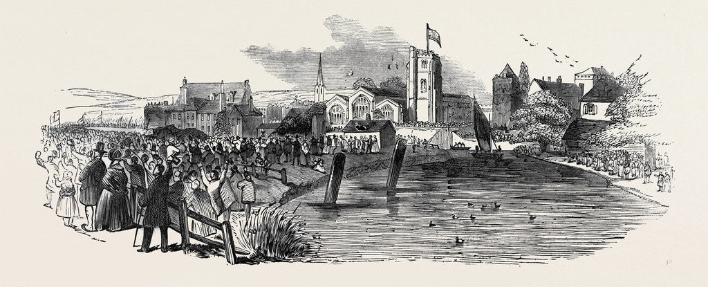 Detail of Opening of the Maidstone Branch Railway by Anonymous