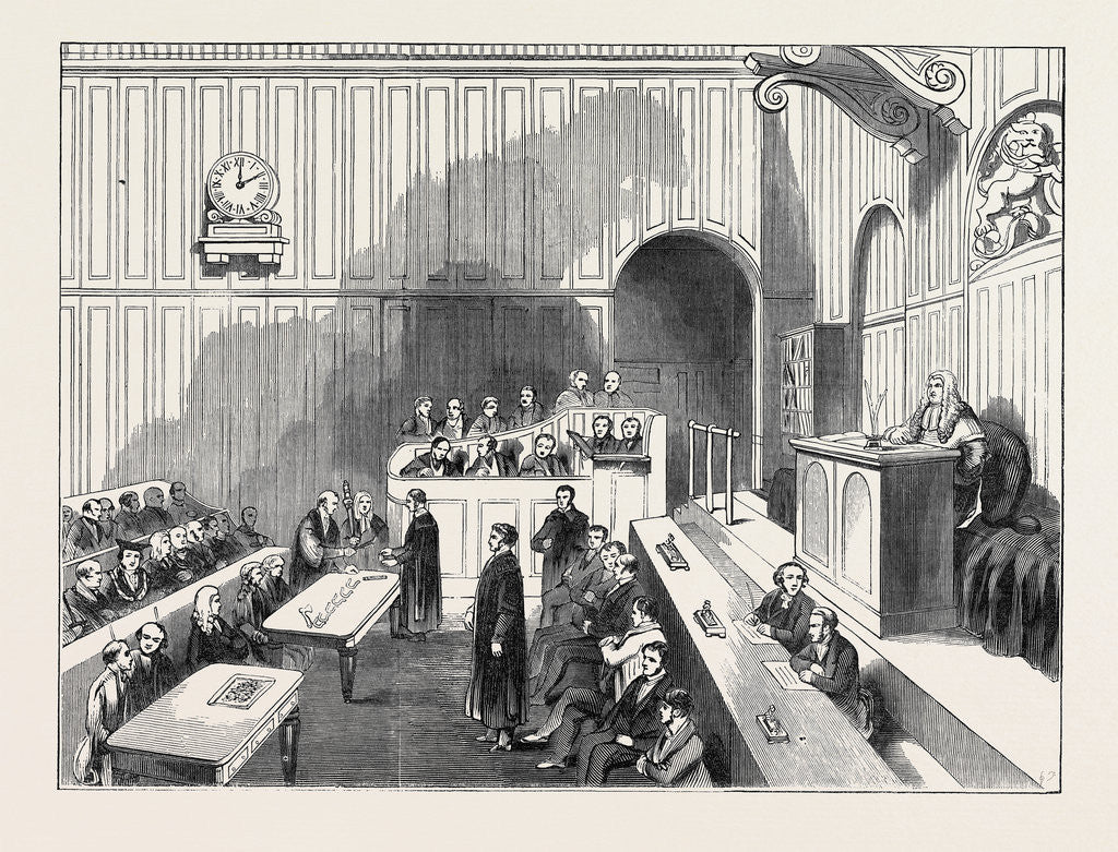 Detail of Ancient Ceremony of Chopping Sticks, and Counting Horse-Shoes and Hob-Nails by Anonymous