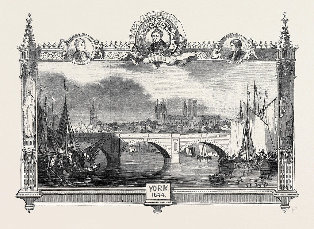 Detail of Great Meeting of the British Association for the Advancement of Science at York by Anonymous