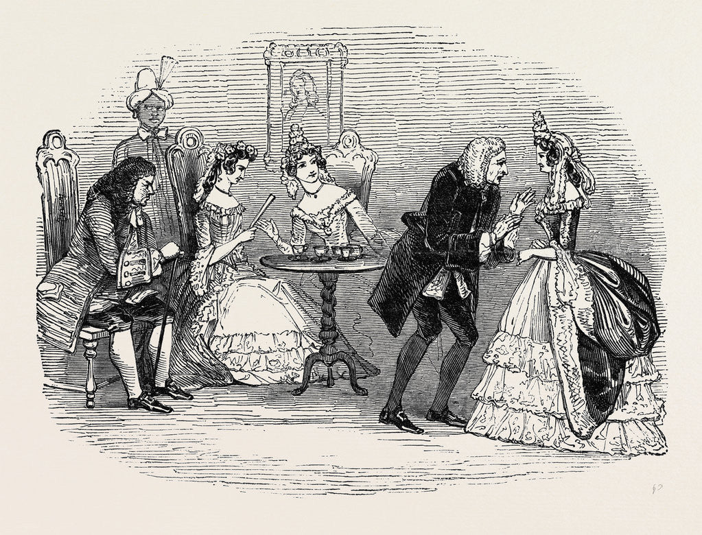 Detail of Scene from the Confederacy, at the Haymarket Theatre by Anonymous