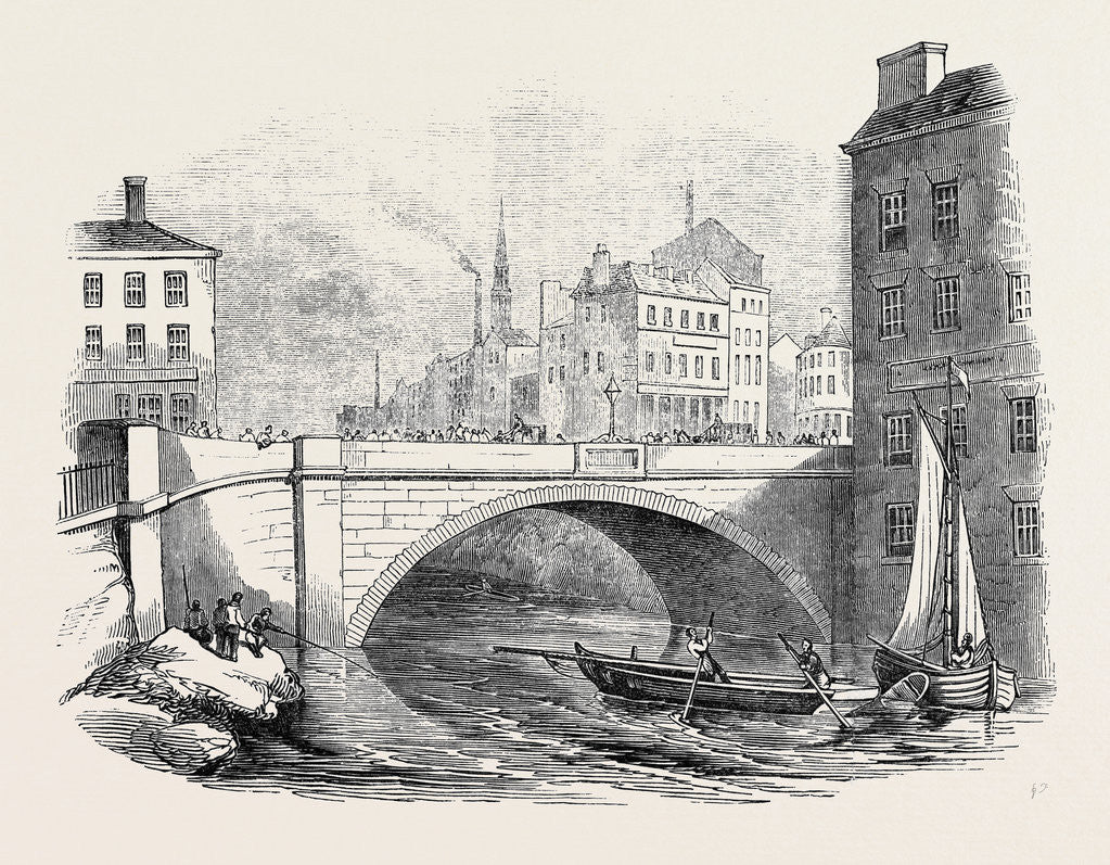 Detail of Albert Bridge, Manchester by Anonymous