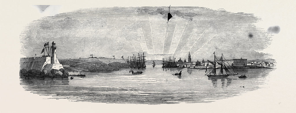 Detail of Town and Harbour of Havannah by Anonymous