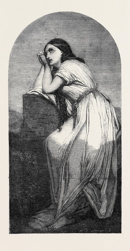 Detail of Mignon Aspiring to Heaven by Anonymous
