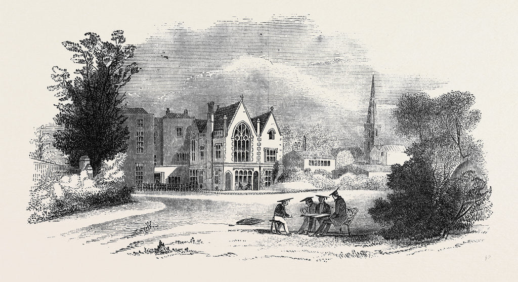Detail of Gloucester College School by Anonymous