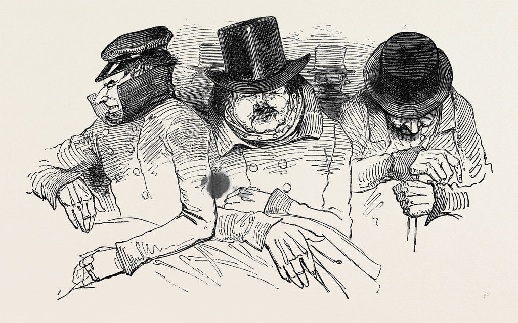 Detail of Second Class Passengers, Railway by Anonymous