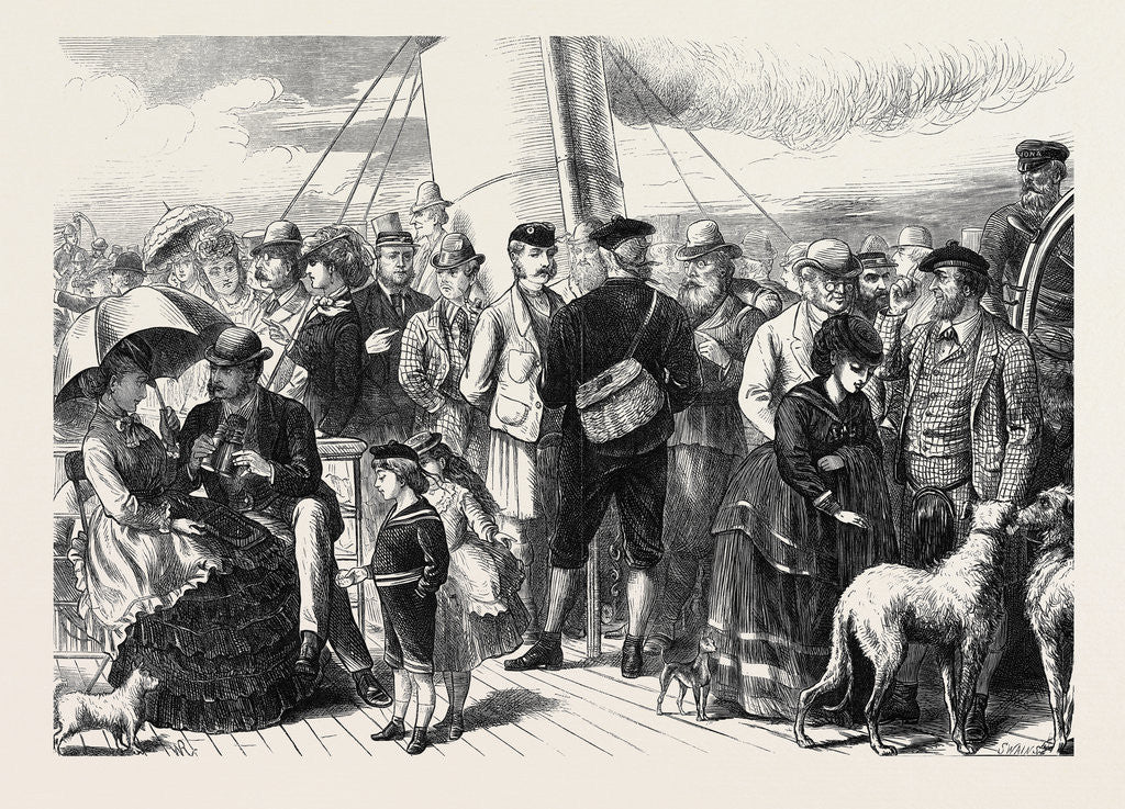 Detail of In the Highlands 1871 by Anonymous