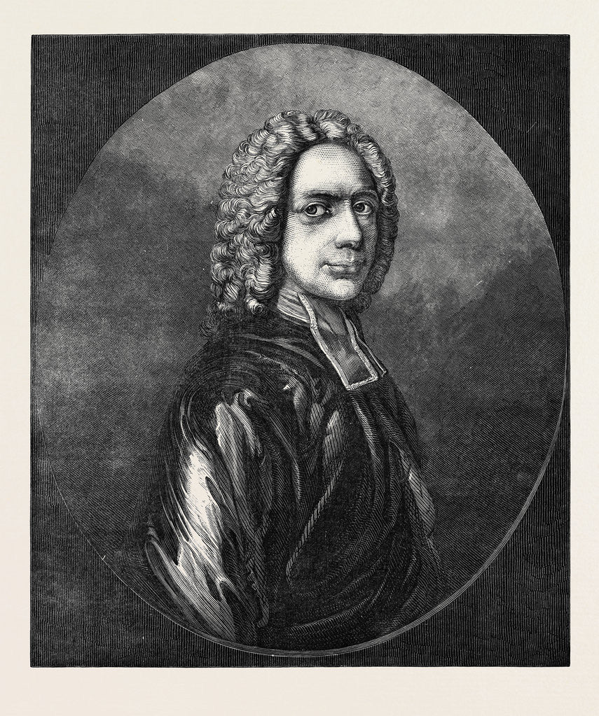 Detail of Isaac Watts by Anonymous