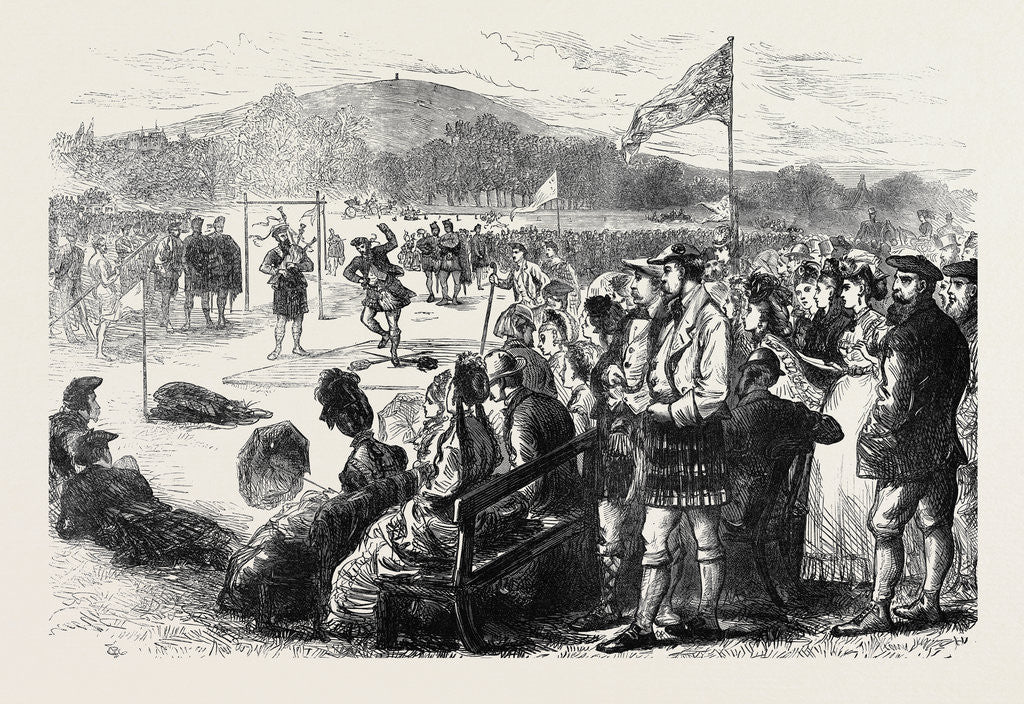 Detail of Scotland 1871 by Anonymous