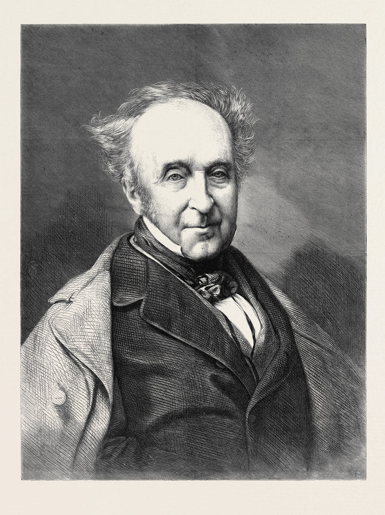 Detail of The Late Sir Roderick Murchison 1871 by Anonymous
