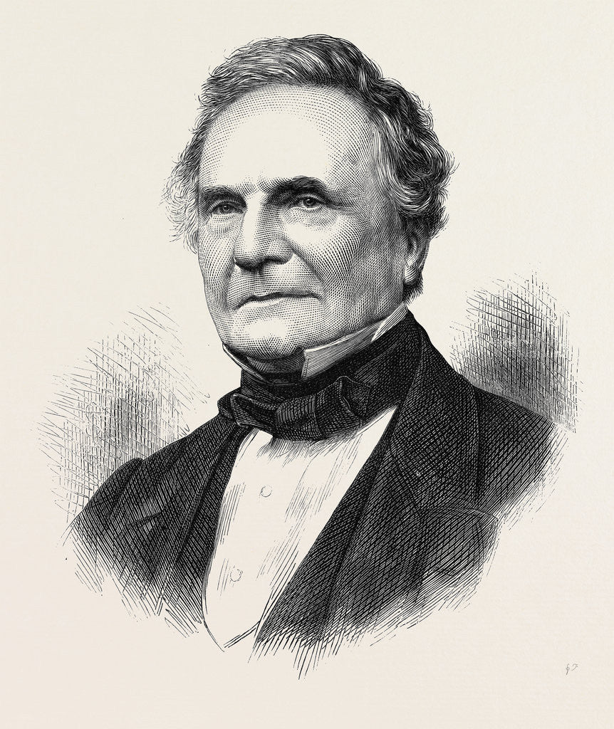 Detail of The Late Mr. Babbage 1871 by Anonymous