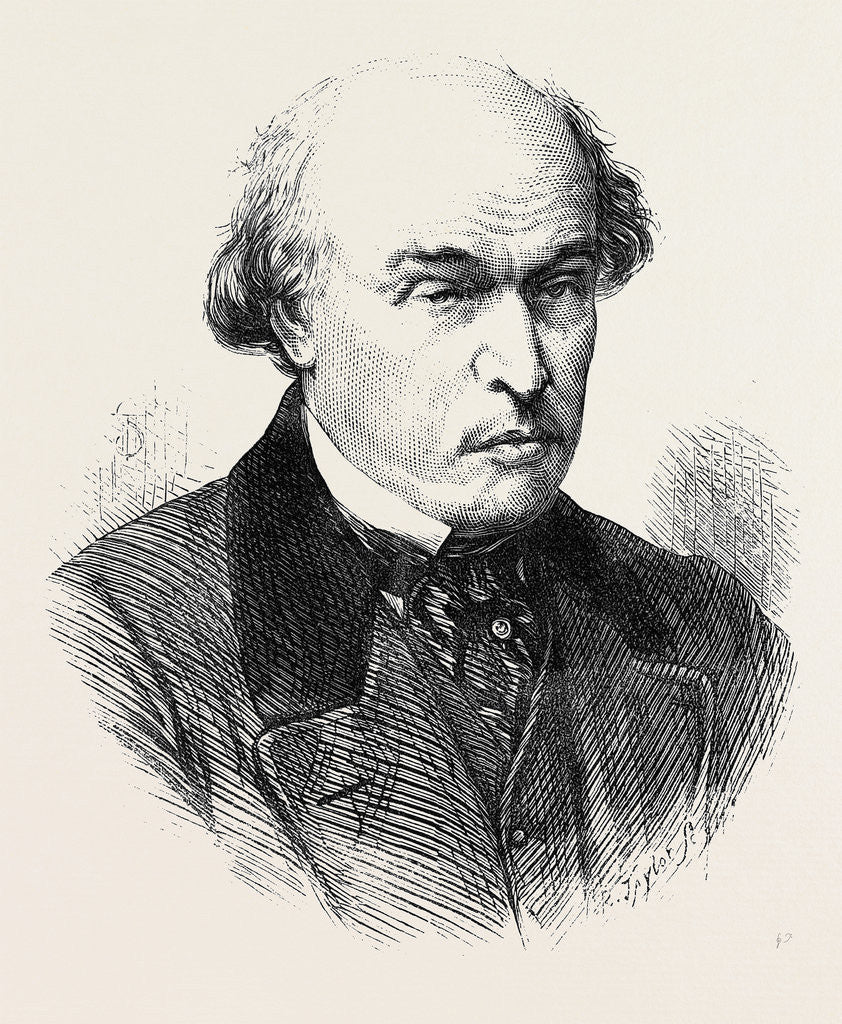Detail of Sir William Jenner Bart. M.D. 1871 by Anonymous
