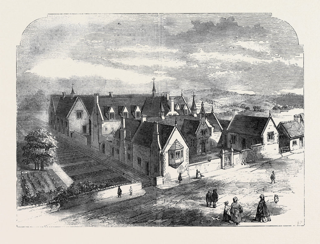 Detail of St. Andrew's College and Industrial Schools Chardstock Dorset UK by Anonymous