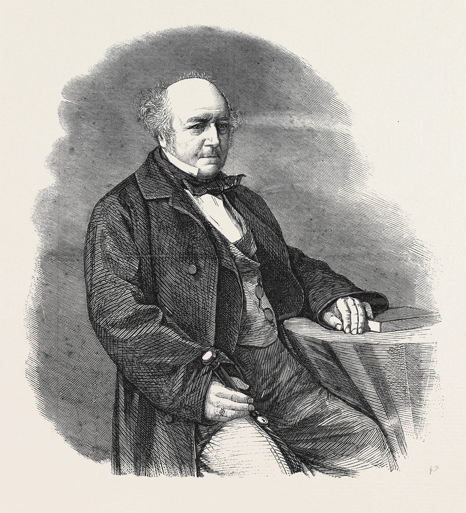 Detail of Lord Westbury (Sir Richard Bethell) the New Lord Chancellor by Anonymous