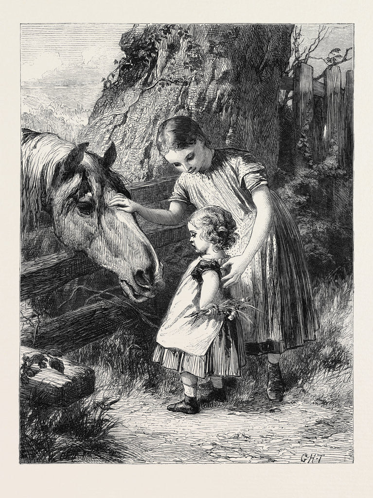 Detail of Want of Confidence, from the Exhibition of the Royal Academy by Anonymous