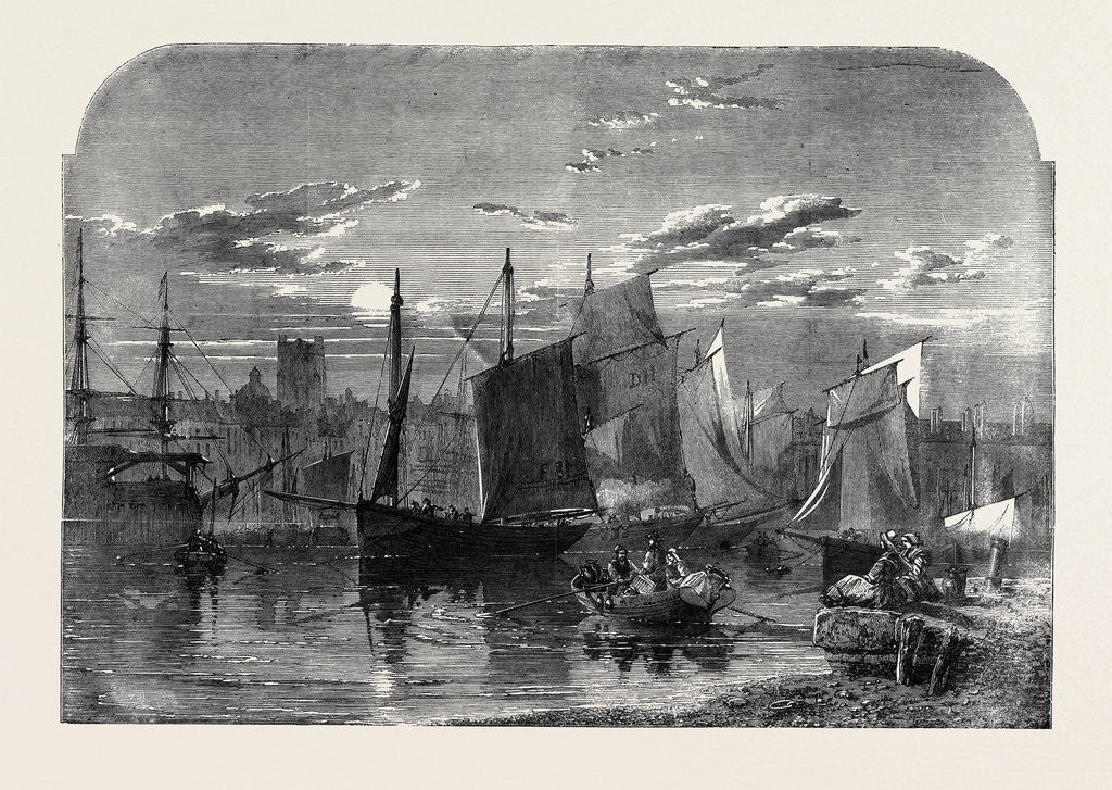 Detail of The Port of Dieppe by Anonymous