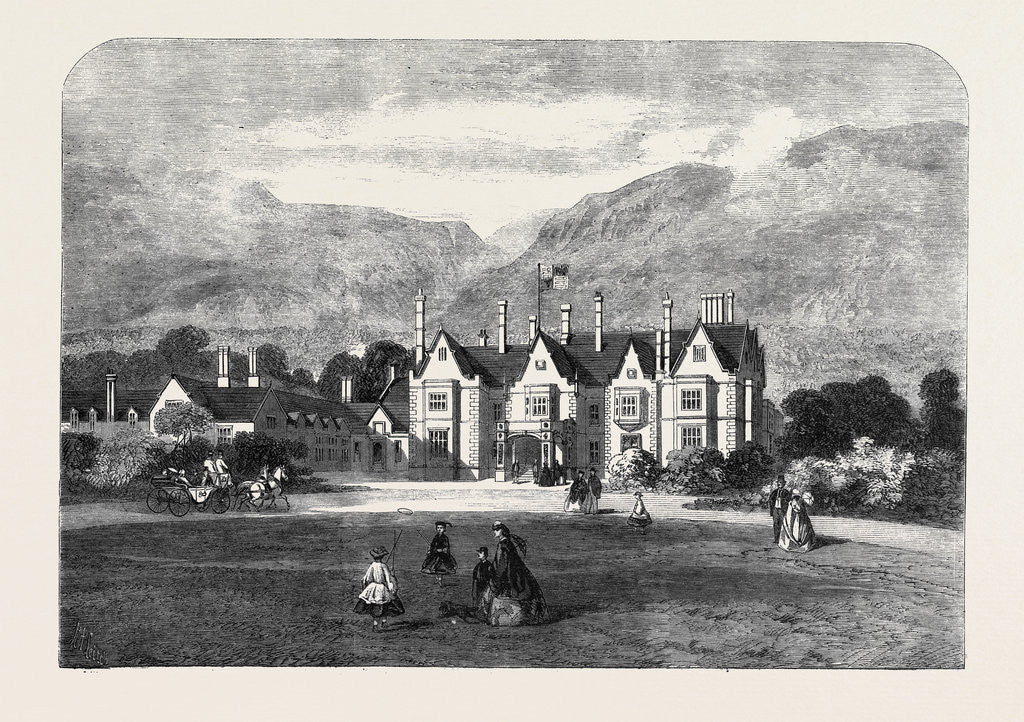 Detail of Muckross House the Seat of the Right Hon. Colonel H.A. Herbert M.P. The Queen's Visit to Ireland by Anonymous