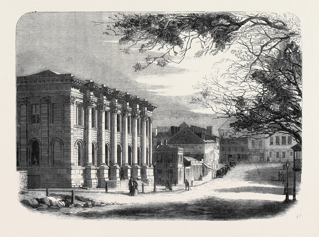 Detail of The Exchange Sketches from Sydney New South Wales by Anonymous