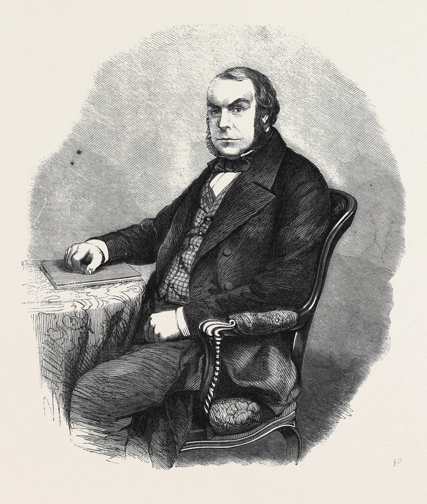 Detail of The Late Professor Quekett. by Anonymous