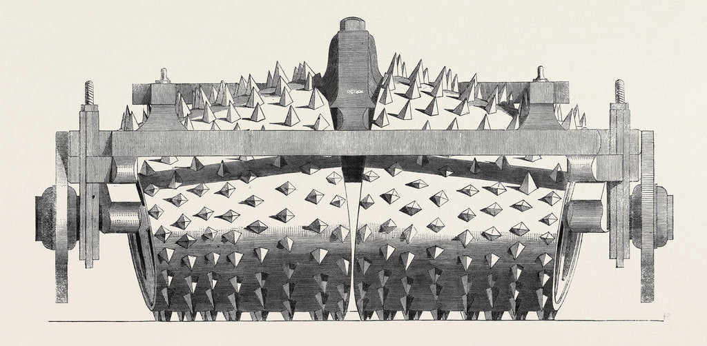 Detail of Braby's Machine for Breaking Up Roads and Scarifying or Tilling Land by Anonymous