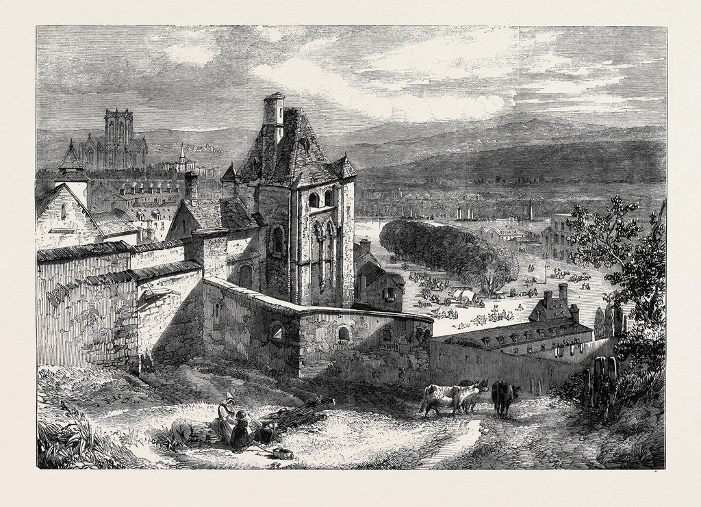 Detail of The Castle of Dieppe by Anonymous