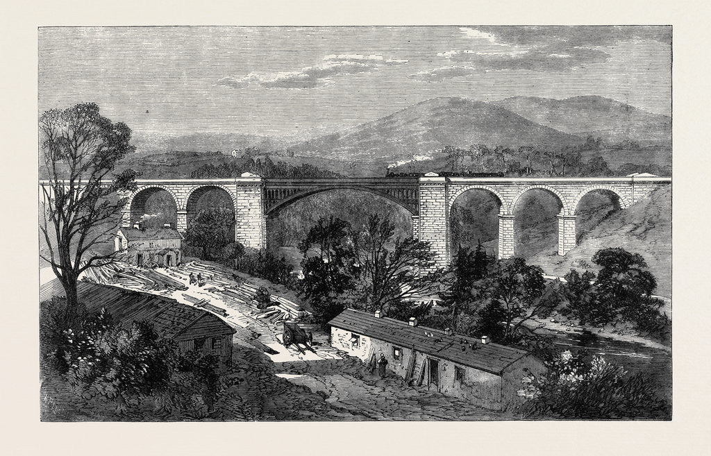 Detail of Viaduct on the Lime Branch of the Lancaster and Carlisle Railway by Anonymous