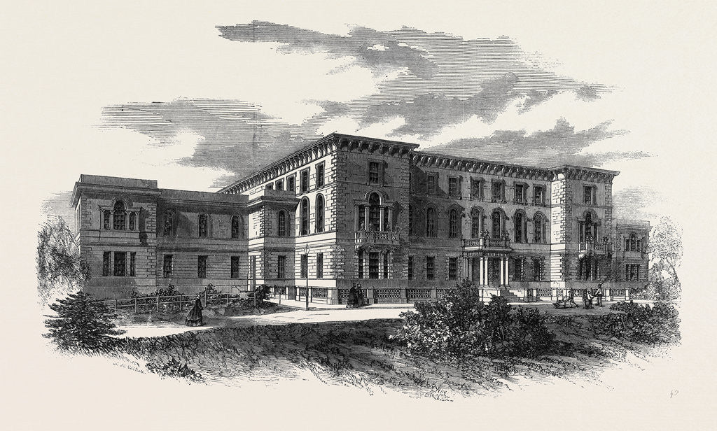 Detail of Orphan Working School Haverstock Hill by Anonymous