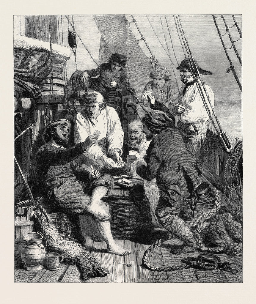 Detail of The Storm at Sea by J. Morgan in Wallis's Collection at the French Gallery by Anonymous
