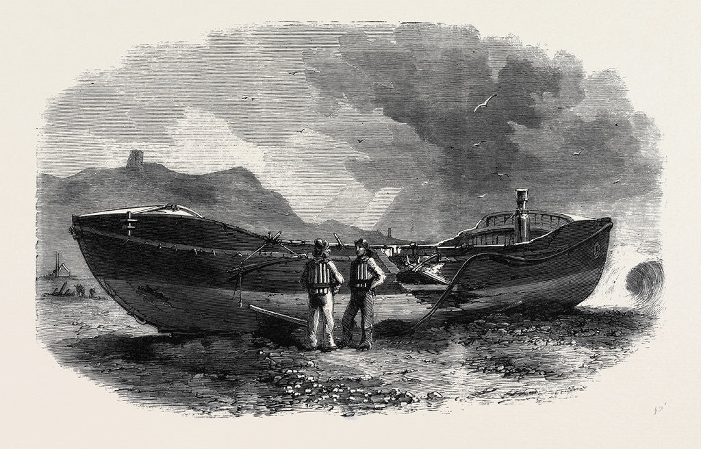Detail of The Scarborough Life Boat after the Storm by Anonymous