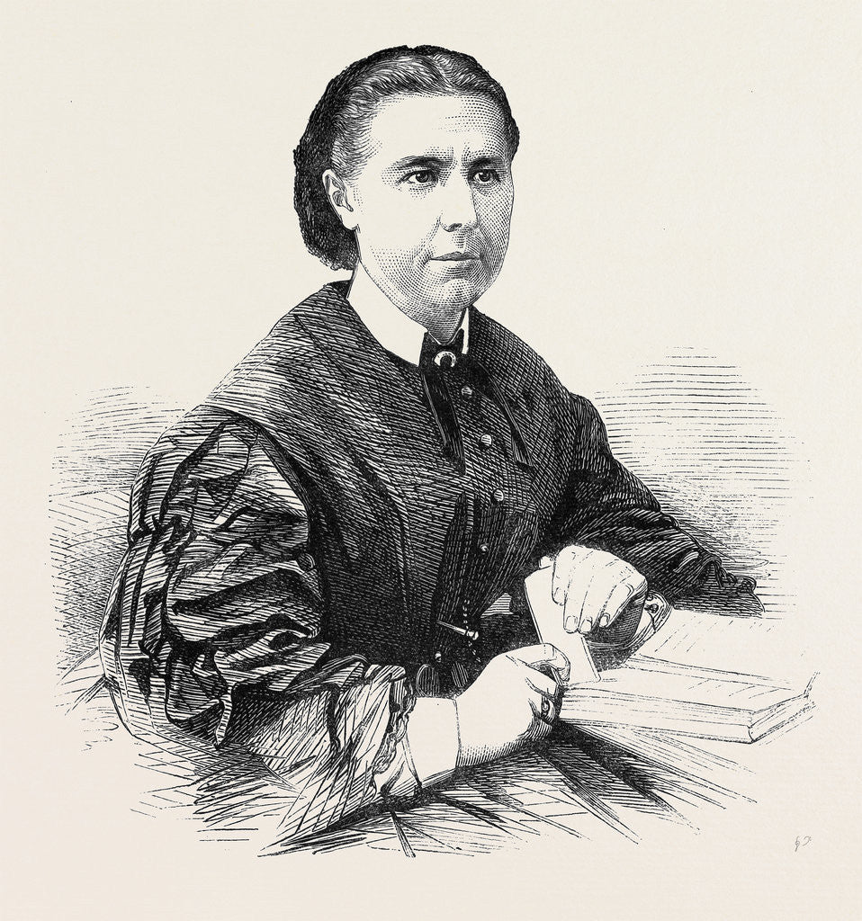 Detail of Miss Emily Faithfull by Anonymous