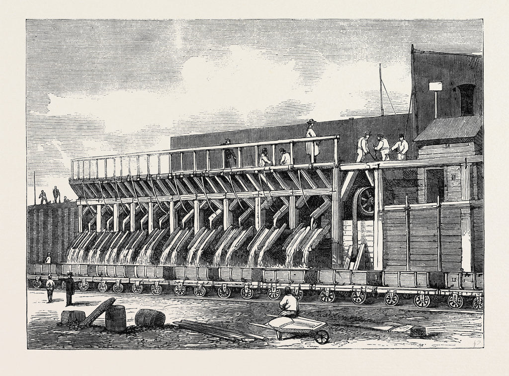 Detail of The Concrete Mills at Plaistow London Main Drainage by Anonymous