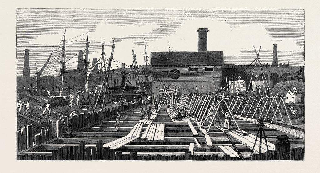 Detail of Pumping Station at Deptford Creek London Main Drainage by Anonymous