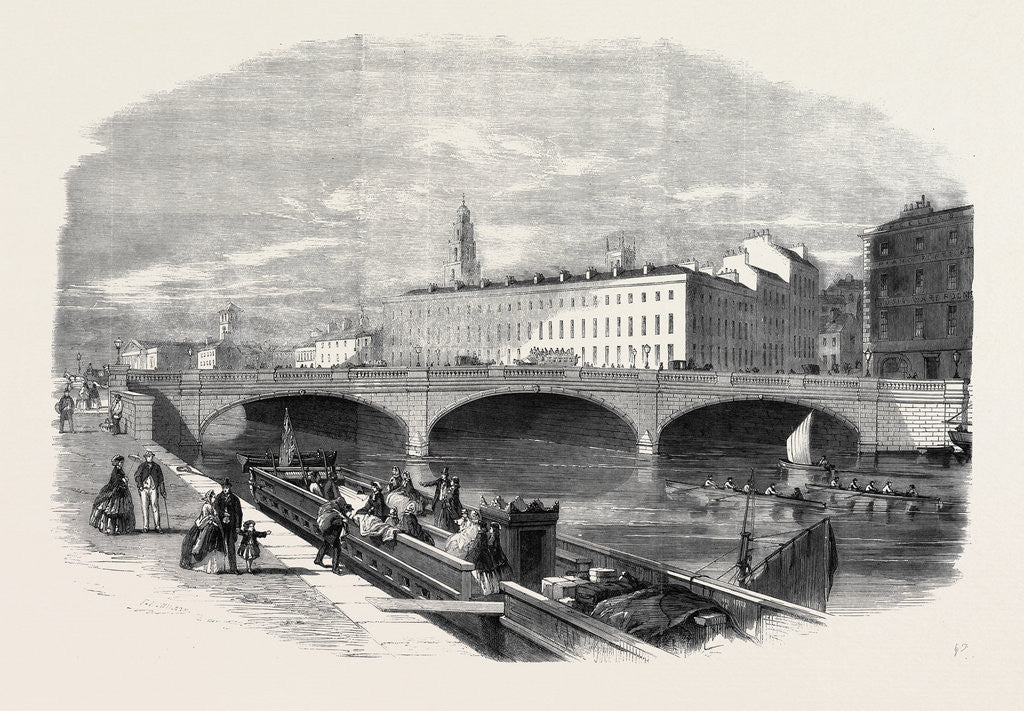 Detail of St. Patrick's Bridge Cork Opened on Thursday by Anonymous