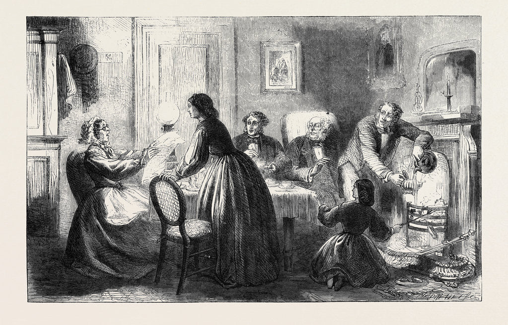 Detail of A Pearl Among Women Lady Dick's Sudden Commotion by Anonymous