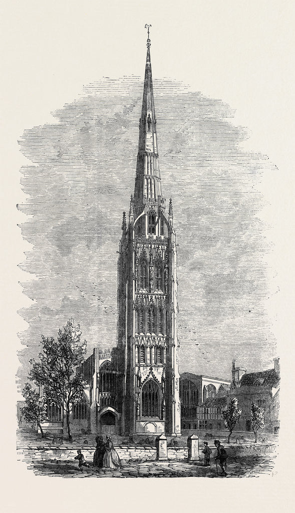 Detail of St. Michael's Church Coventry by Anonymous
