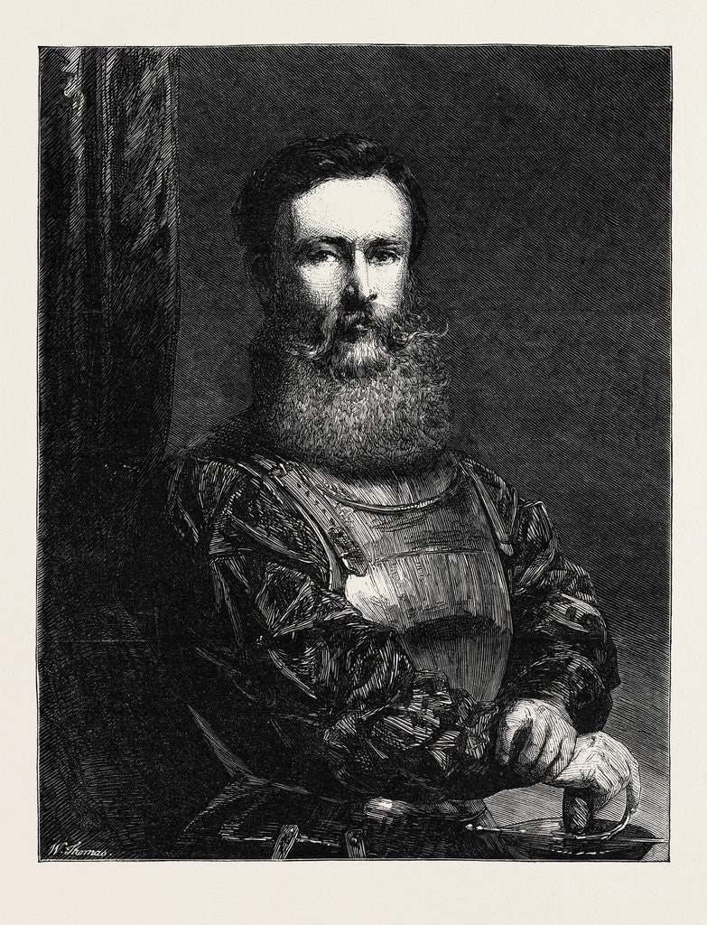 Detail of A Soldier, 1868 by Anonymous