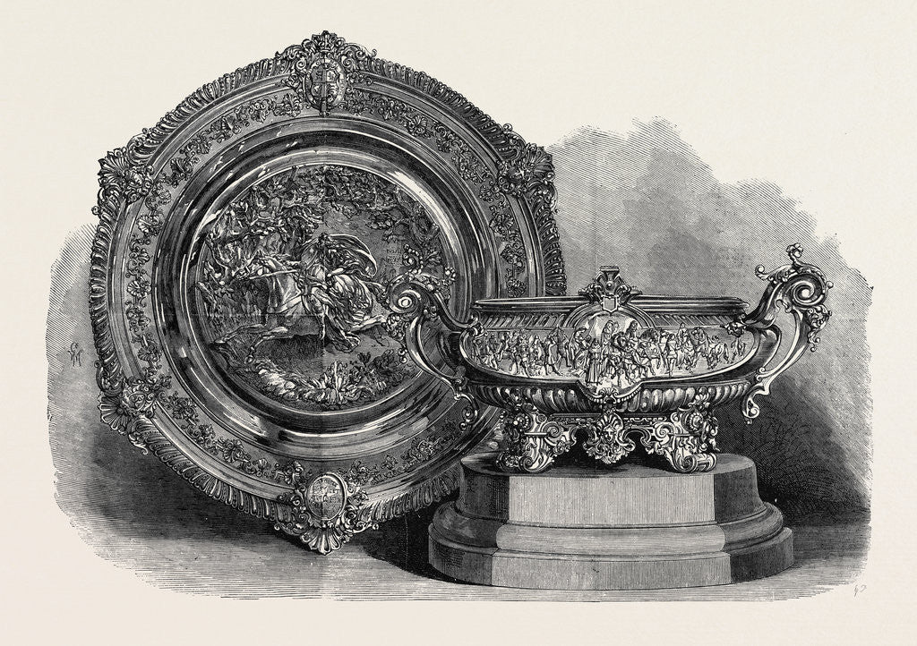 Detail of The Ascot Cup and Queen's Cup Won at Ascot Races 1868 by Anonymous