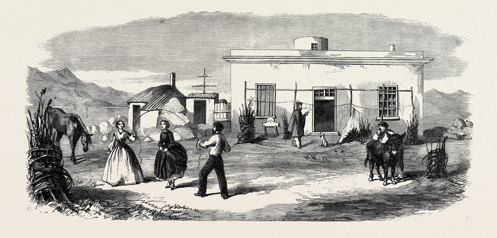 Detail of Front View of Garibaldi's House Caprera by Anonymous