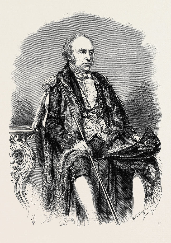 Detail of The Right Hon. Richard Atkinson Lord Mayor of Dublin. by Anonymous