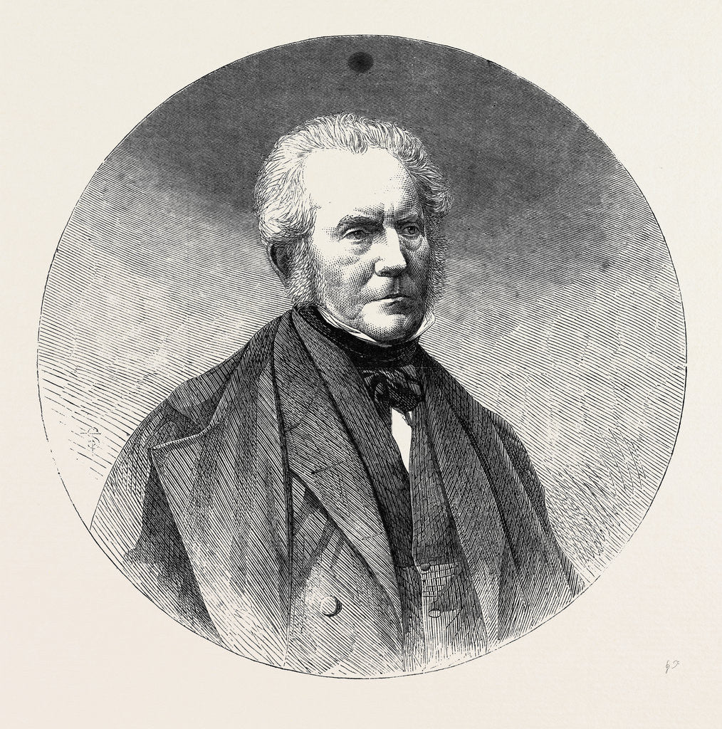 Detail of The Late Sir Hugh Lyon Playfair K.C.B. Provost of St. Andrews by Anonymous