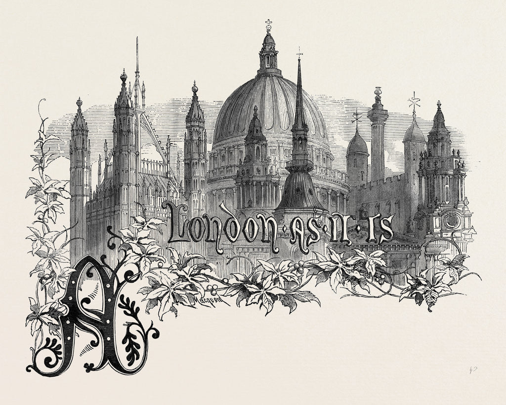 Detail of A London As It is by Anonymous