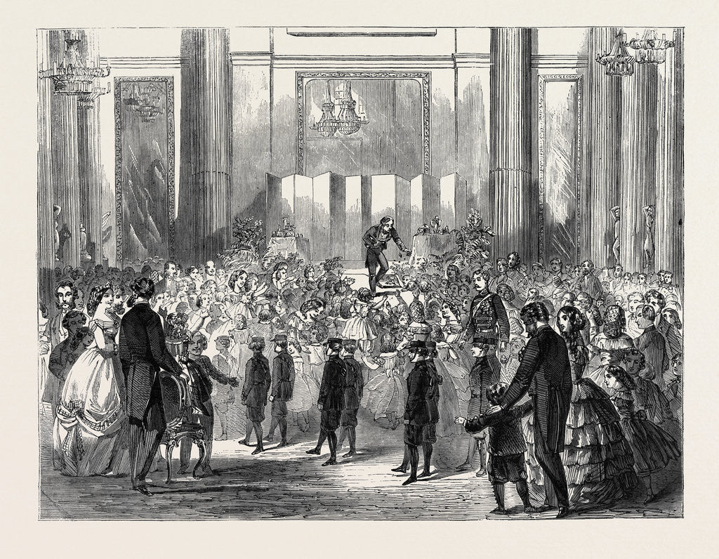 Detail of Juvenile Entertainment at the Mansion House. by Anonymous