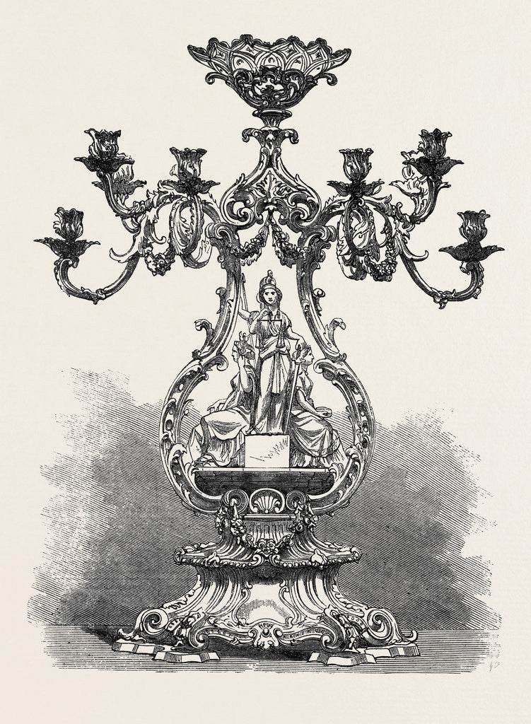 Detail of Testimonial to His Excellency Edward Thornton British Minister Plenipotentiary to the Argentine Confederation 1861 by Anonymous