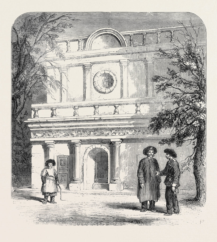 Detail of The Russian Mission Church in Pekin by Anonymous