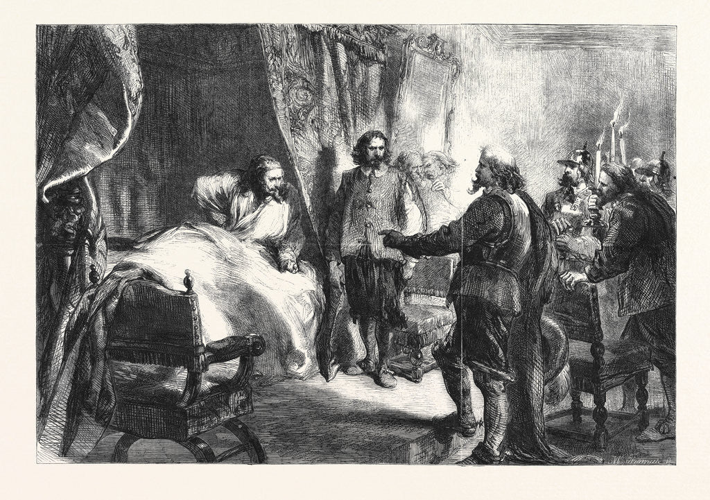 Detail of The Seizure of Charles I. At Holmby House by Anonymous