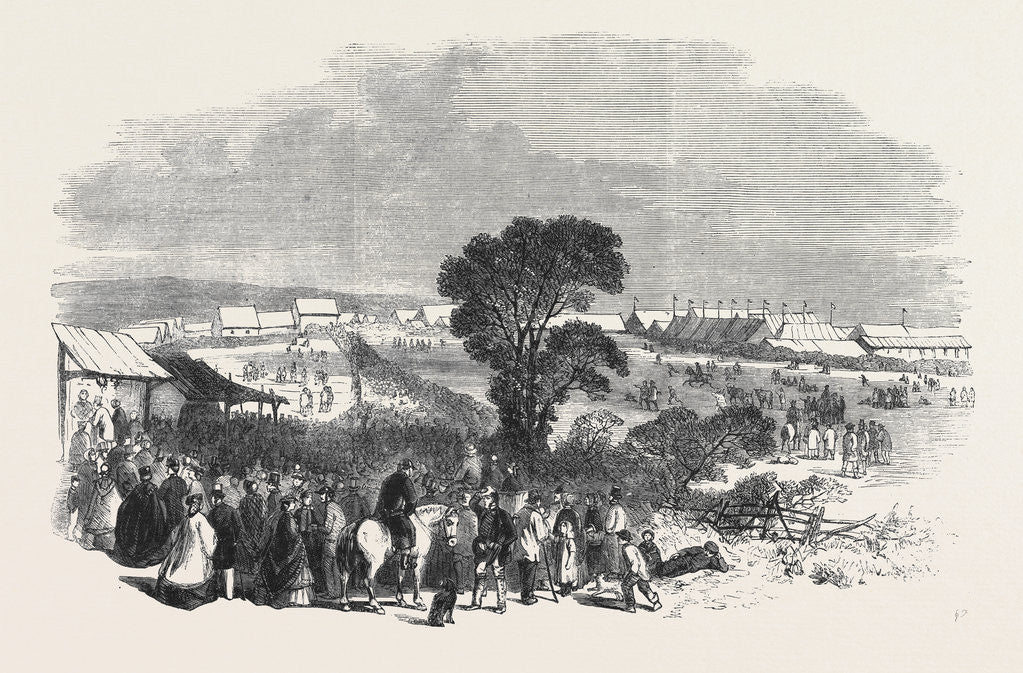 Detail of Meeting at Truro of the Bath and West of England Agricultural Show by Anonymous