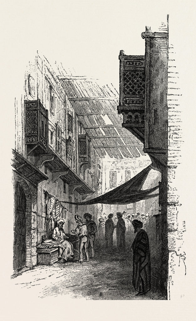 Detail of Street in Suez by Anonymous